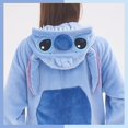 thumbnail image 3 of Pijama VEULENT para adulto, unisex, disfraz de animal, puntada azul, 3 of 5