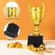 thumbnail image 1 of unbranded Trophy Cup Dorado De Plástico Para Y En Competencias Y Fiestas, 1 of 8