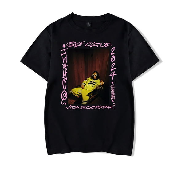 JHAYCO Merch Le Clique: Vida Rockstar T-shirt New Album Women Men Casual Fashion Short Sleeve Tee