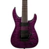 Jackson SLATXSD 3-7 Quilted Maple Top 7-String Electric Guitar Level 2 Transparent Purple 190839181664