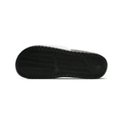 Nike Men's Benassi Just Do It Slides White/Black SIZE M11