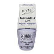 Gelish Soak-Off Structure Nail Art Gel Polish, Clear, 0.5 oz