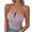 Purple, variant on JIUKE Tank Tops for Women Ribbed Knit Sleeveless Spaghetti Strap Shirts Crisscross V Neck Going out Tops Cami Shirts