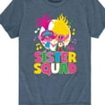 thumbnail image 3 of Trolls - Band Together - Sister Squad - Toddler and Youth Short Sleeve Graphic T-Shirt, 3 of 5