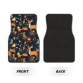 thumbnail image 2 of Naloa Forest Elf Car Foot Mat Set of 4 Pieces - Universal Floor Liner Neoprene Full Set Floor Mats for Cars Trucks SUV, 2 of 7