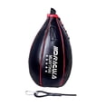 thumbnail image 2 of Saco de boxeo con pelota de boxeo y accesorios de boxeo para entrenamiento de velocidad y reflejos. Negro, 2 of 9