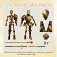thumbnail image 2 of Kit de maquetas de figuras de acción LUMRRSK Skeleton Knight con armadura, 2 of 7