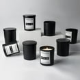 thumbnail image 2 of 10oz, 8 Pack Thickened Glass Candle Jars With Metal Lids, Containers for Hand Making DIY Craft (8pcs Matte Black), 2 of 7