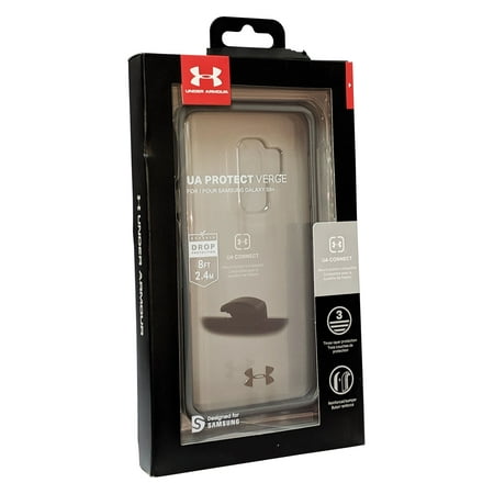 Under Armour UA Protect Verge Case for Samsung Galaxy S9 Plus - Clear/Graphite