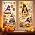 thumbnail image 4 of Halloween Window Clings, Spooky Halloween Decorations, Haunted House Decorations, Halloween Wall Decals, Removable No-Adhesive Static for Glass Windows, Doors, Living Room Wall, 4 of 7