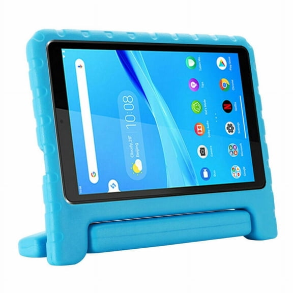 Golden Sheeps Kid Friendly Case Compatible for Lenovo Tab K10 (TB-X6C6L) 2021,Lenovo Tab M10 Plus (TB-X606F) 10.3" FHD 2020 Shockproof Ultra Light Weight Convertible Handle Stand Cover (Blue)