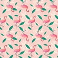 thumbnail image 3 of Society6 Cynthia Haller Pink Flamingo Tropical Pattern Shower Curtain 71" x 74", 3 of 3