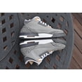 thumbnail image 3 of N I-K-E A i r-Jor-dan 3 Retro GS 'Cool Grey' 2021 398614-012 Youth Size 7Y, 3 of 6
