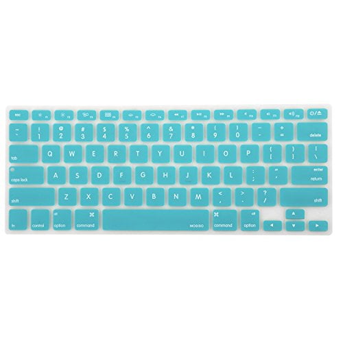 MOSISO Keyboard Cover with Pattern Compatible 13/15 Inch Older MacBook Air 13 Inch ,Rainbow Gradient A1466/A1369, Release 2010-2017 with/Without Retina Display,2015 or Older Version 