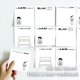 thumbnail image 4 of Notas Adhesivas Rainbam Paquete de 4 Bloc de Notas 7.5x7.5 cm, 4 of 9