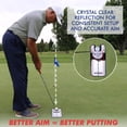 thumbnail image 3 of Entrenador portátil de golf Putting Alignment Mirror EyeLine, 3 of 7
