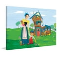 thumbnail image 2 of Marmont Hill "Shoe House" by Curtis Painting Print on Canvas, 2 of 5