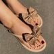 thumbnail image 4 of Chanclas informales de verano para mujer, chanclas con lazo, zapatos Flash Diamond Wmkox8yii hj789, 4 of 6