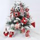 thumbnail image 2 of 1 par de adornos navideños festivos decorativos encantadores colgantes de bastón de árbol de Navidad para fiesta, J, 2 of 5