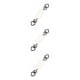 thumbnail image 5 of Sonducket 2 piezas de accesorios de cadena de perlas, correa de teléfono de perlas de imitación blanca , decoración del Día de San Valentín, gris 3Conjunto, 5 of 6