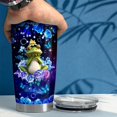 thumbnail image 5 of Personalized Frog Tumbler Roses 20oz 30oz Tumblers with Lid Gift for Women Girl Daughter Sister Animal Lovers Christmas Birthday, 5 of 6