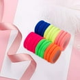 Curly Hair Hair Ties Rubber Bands Hair Elastic Cheer Ponytail Hair