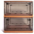 thumbnail image 6 of Quality Home Easy Tidy Stackable Side Opening Collapsible Storage Box Sets, 6 of 6