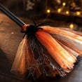 thumbnail image 5 of Yyuenw Adult Witch Broom Halloween Costume Accessory, 36 Inch Classic Broomstick Prop for Party Decor, 5 of 6