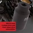 thumbnail image 6 of ABN Axle Nut Socket 35mm 1/2" Inch Drive Universal for 6pt Axle Nut on Vehicles, 6 of 7