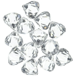 Entervending Acrylic Gems - Acrylic Stars Vase Filler - 300g Pack Fake  Jewels - Assorted Color Plastic Gemstones - 40 mm Plastic Gem - Table  Scatters