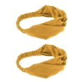 thumbnail image 4 of 2x Bandeau pour Cheveux Boho Hippy Turban s Jaune, 4 of 8
