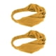thumbnail image 4 of 2x Diadema sólida Banda Antideslizante para cabeza ancha Decoraciones o Joyas Amarillo Macarena Diadema elástica para mujer, 4 of 8