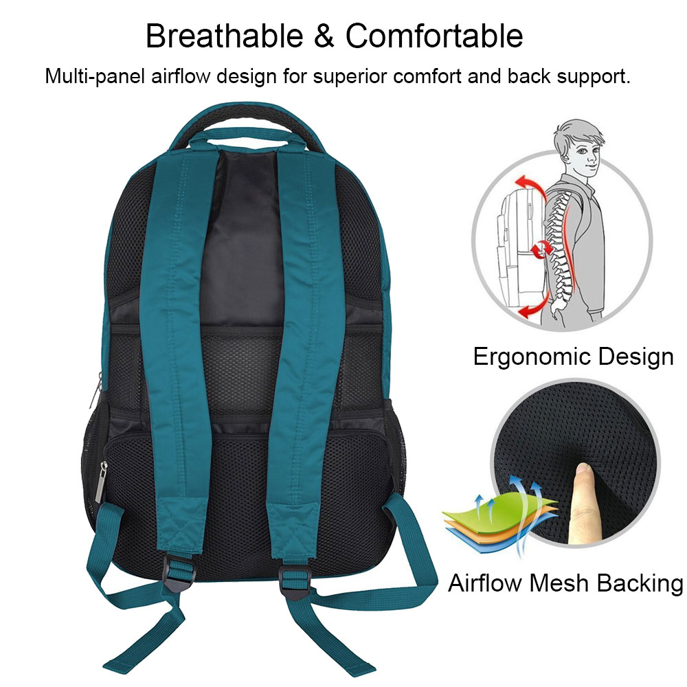 Travel Laptop Backpack 15.6 Inch Large Capacity Waterproof Outdoor Backpack for Men Women - image 2 of 6