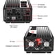 thumbnail image 2 of CNSWIPOWER 2000W (Potencia máxima 4000 W) inversor de Onda sinusoidal Pura y convertidor Solar CC 12V a CA 120V 60 Hz con Arranque Suave para Coche y Camping (CC 12V (Rango 10V-15V) 2000 W), 2 of 7