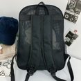 thumbnail image 4 of Mochila semitransparente Mochila de malla monedero transpirable multifuncional para deportes al aire libre (blanco), 4 of 9