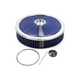 thumbnail image 3 of EDELBROCK 43661 14 In. Air Cleaner Round, Blue, 3 of 4