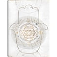 thumbnail image 1 of Cuadro Decorativo - Oro Hamsa I Jr Impresión en canvas, estrechado., 1 of 2
