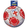 Club Pack of 12 Gray and Red "England" Soccer Themed Cutout Decorations 10"