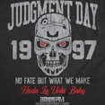thumbnail image 2 of Womens Funny T Shirts Judgement Day 1997 Sarcastic Terminator 2 Movie Tee For Ladies Womens Graphic Tees, 2 of 9