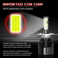 thumbnail image 5 of Compatible for Honda Odyssey 1995-2004 6000K 9003 LED Headlight High-Low Beam Bulbs, 5 of 10