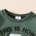 thumbnail image 5 of HCNTES Baby Boy Winter Clothes Toddler Baby Boy Fall Winter Clothes Long Sleeve Crewneck Pullover Sweatshirt Jogger Pants Set 2 Piece Outfit, 5 of 9
