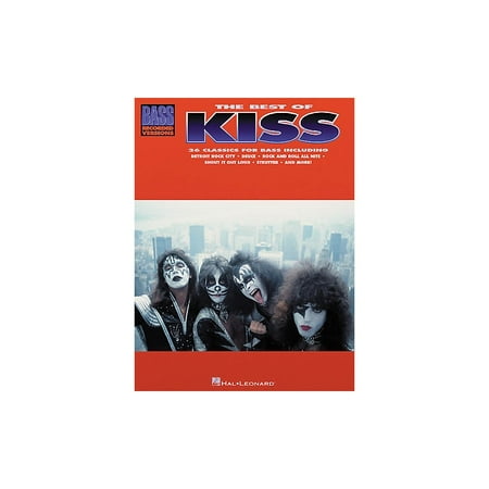 Hal Leonard The Best of Kiss Bass Guitar Tab
