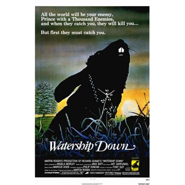 Posterazzi MOV190728 Watership Down Movie Poster - 11 x 17 in.