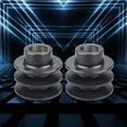 thumbnail image 2 of Easy Installation Belt Pulley Double Grooves Pulley A Belt for 168F 170F 7HP Replacement Engine Pulley 19mm/20mm Bore, 2 of 9