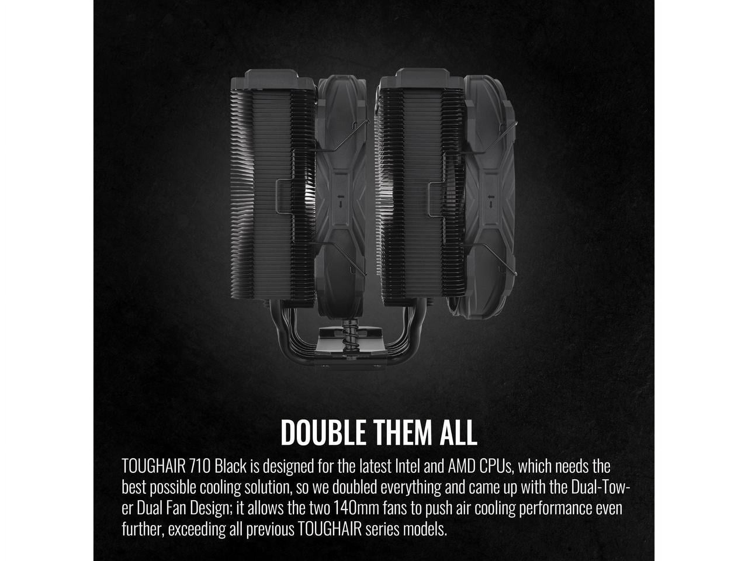 Thermaltake TOUGHAIR 710 Black CPU Cooler