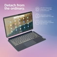 thumbnail image 3 of Lenovo Ideapad Duet 5 Chromebook Laptop, 13.3" FHD OLED Touchscreen, Qualcomm Snapdragon SC7180, 4GB RAM, 128GB SSD, Abyss Blue, 82QS0001US, 3 of 20