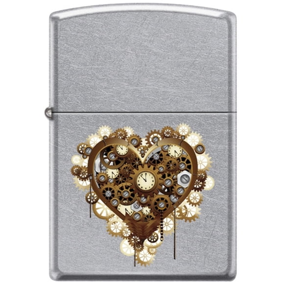Zippo Lighter - Steampunk Heart