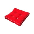 thumbnail image 2 of Clearance Outdoor Cushions, Cushion for Outdoor Chair, 16x16 in Dining Chair Pads Out Door Cushions, Chair Seat Cushion Pads(Red), 2 of 6