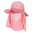 thumbnail image 1 of Men Women Fishing Hiking Flap Caps Quick Dry 360 Degree Sunshade UV Protection Removable Face Mask Ear Neck Cover Outdoor Caps, 1 of 9