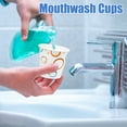 thumbnail image 4 of Treamon Small Disposable Paper Mouthwash Cups, Bathroom Cups, 3 oz, 600 Count, Multicolor, 4 of 7